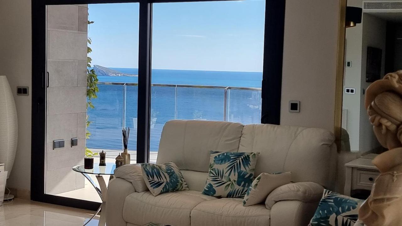 Sunset Waves Benidorm Julieta Vistas Al Mar Premium 200 Mt2 Con Jacuzzi En Terraza 아파트 외부 사진