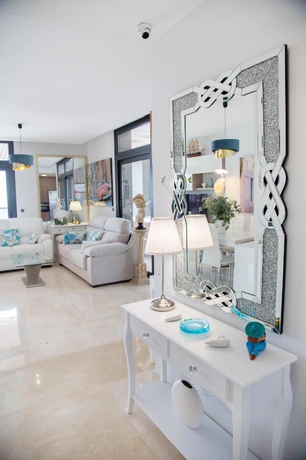 Sunset Waves Benidorm Julieta Vistas Al Mar Premium 200 Mt2 Con Jacuzzi En Terraza 아파트 외부 사진