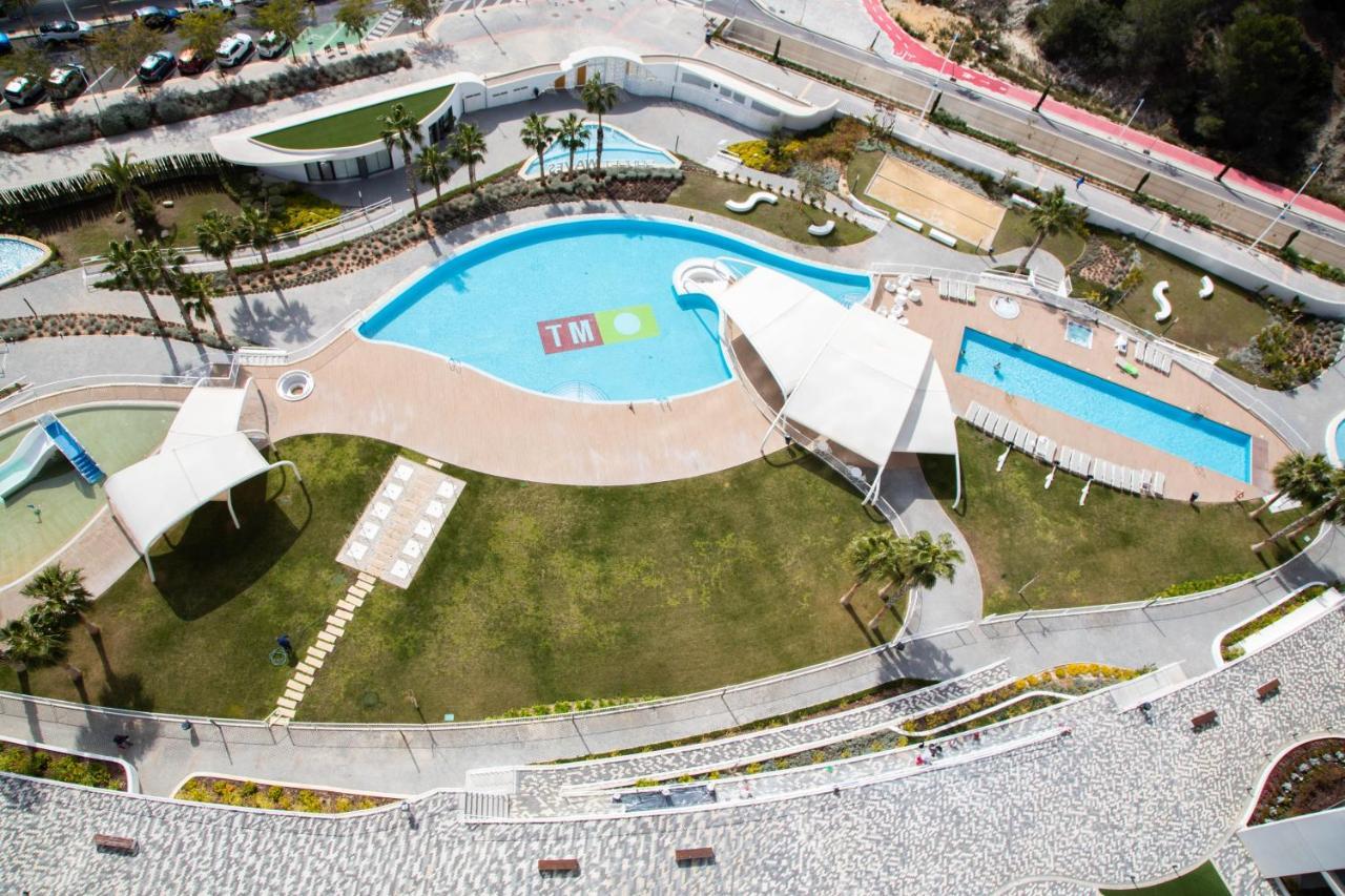 Sunset Waves Benidorm Julieta Vistas Al Mar Premium 200 Mt2 Con Jacuzzi En Terraza 아파트 외부 사진